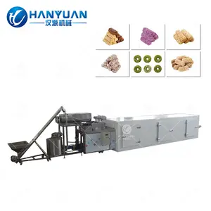 Automatic Oatmeal chocolate/cereal bar chocolate/grain bar Chocolate making machine