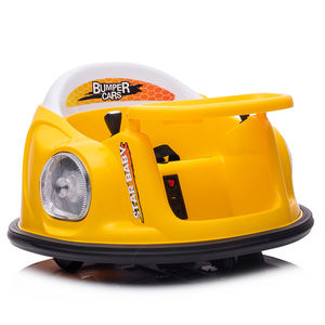 儿童电动碰碰车带灯光 6V4AH 电池 2 个电机 遥控玩具车 适合 2-7 岁男女通用 塑料材质 66.5 厘米 - Product Image 3