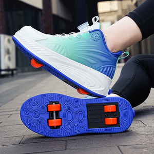Chaussures <span class=keywords><strong>à</strong></span> <span class=keywords><strong>roulettes</strong></span> automatiques déformables 2 en 1 <span class=keywords><strong>Patins</strong></span> <span class=keywords><strong>à</strong></span> <span class=keywords><strong>roulettes</strong></span> <span class=keywords><strong>amovibles</strong></span> Patinage - Product Image 3