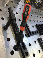 Dispositif de serrage fixe - poignée en caoutchouc, gabarits de table de soudage 3D, usine à vendre