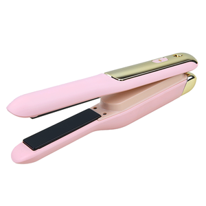 Haute qualité 2 en 1 OEM couleurs petits outils de coiffure sans fil Portable <span class=keywords><strong>pas</strong></span> <span class=keywords><strong>cher</strong></span> rapide fer plat fer à lisser - Product Image 1