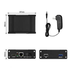 UNISHEEN JM1000-Plus Décodeur vidéo matériel haute performance H.264 H.265 1080P Full HD avec sortie HDMI pour YouTube <span class=keywords><strong>Facebook</strong></span> - Product Image 2