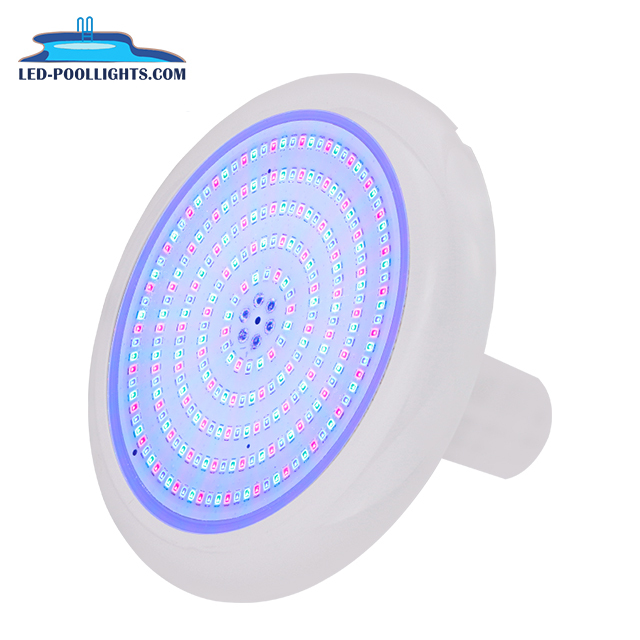 AC12V RGB Color Remote Control IP68 Waterproof LED Liner Pool Lights Plastic Swimming Pool Underwater Light with PC Lamp Body