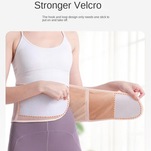 Faja Térmica de Felpa Gruesa para Invierno, Soporte Lumbar, Protector Abdominal Cálido y Acogedor, Envoltura Corporal para Espalda y Estómago, Venta al por Mayor - Product Image 6