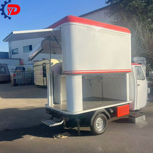 2024 camion de nourriture Mobile 3 roues moto électrique peut être personnalisé Pizza nourriture et collation et crème glacée ou café blé Taco Frances - Product Image 5