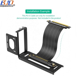 Venta al por mayor de fábrica PCI Express X16 PCI-E 16X Tarjeta gráfica <span class=keywords><strong>GPU</strong></span> Soporte de montaje vertical Accesorios de computadora en stock - Product Image 2
