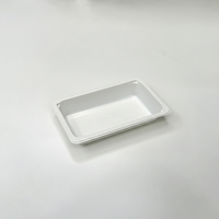 Barquette alimentaire jetable thermoscellable en plastique thermoformé CPET