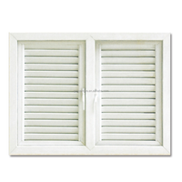 Fenêtres PVC économiques pour maison, fenêtre de ventilation de cuisine, fenêtre de salle de bain en PVC/UPVC