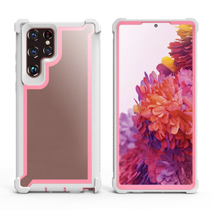 <span class=keywords><strong>Custodia</strong></span> protettiva per paraurti morbida in acrilico trasparente ibrido <span class=keywords><strong>custodia</strong></span> rigida a doppio strato per <span class=keywords><strong>Samsung</strong></span> <span class=keywords><strong>Galaxy</strong></span> <span class=keywords><strong>S22</strong></span> <span class=keywords><strong>ultra</strong></span> Case - Product Image 2