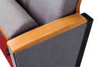 Chaises d'auditorium ignifuges de haute qualité YA-01, acier robuste, ergonomiques, modernes, empilables, mobilier scolaire, salles de conférence