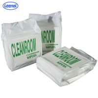 Lingettes industrielles Leenol pour salles blanches, lingettes non tissées en polyester pour lentilles optiques et composants électroniques