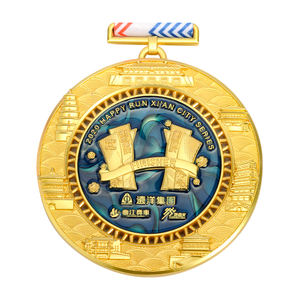 Longzhiyu Stock Médaille <span class=keywords><strong>en</strong></span> métal vierge Branche d'olivier Cercle Design Prix sportif universel pour le <span class=keywords><strong>bricolage</strong></span> Logo personnalisé et les événements scolaires - Product Image 6