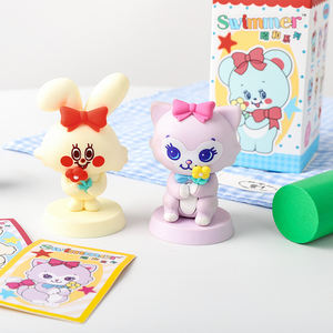 Prêt à expédier - Boîte surprise de figurines d'action en PVC Série Showa - Authentique figurine de nageur Kawaii à collectionner - Jouet en gros à fort potentiel de profit - Product Image 5