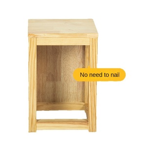 <span class=keywords><strong>Chevalet</strong></span> de peinture artistique en bois massif durable à trois côtés pour studio et fournitures scolaires - Product Image 5