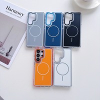 Étui de téléphone magnétique robuste pour Samsung Galaxy S26 Ultra, double couche, antichoc, protection robuste, coque de téléphone mobile