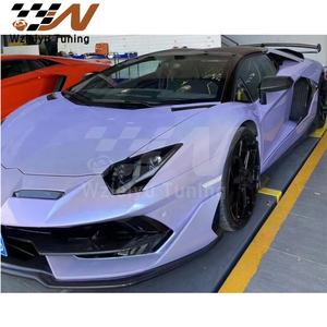 Kit de carrosserie complet en Fiber de carbone sèche de Style SVJ équipement de haute qualité pour Lamborghini Aventador LP700-4 LP720 LP750 <span class=keywords><strong>Bodyparts</strong></span> - Product Image 5