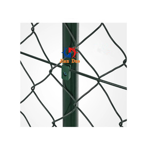 รั้วเหล็ก3D ชุบสังกะสีแบบง่ายต่อการประกอบรั้วเคลือบผงโซ่สำหรับสวน - Product Image 3