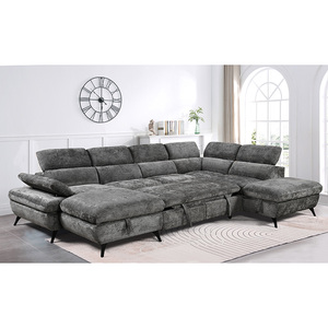 Encuentra Sillones Similares de Fábrica OEM, Populares, de 2 Plazas, con Reposacabezas Ajustable, Muebles de Sala de Estar, Sofá en Forma de L con Almacenamiento - Product Image 2