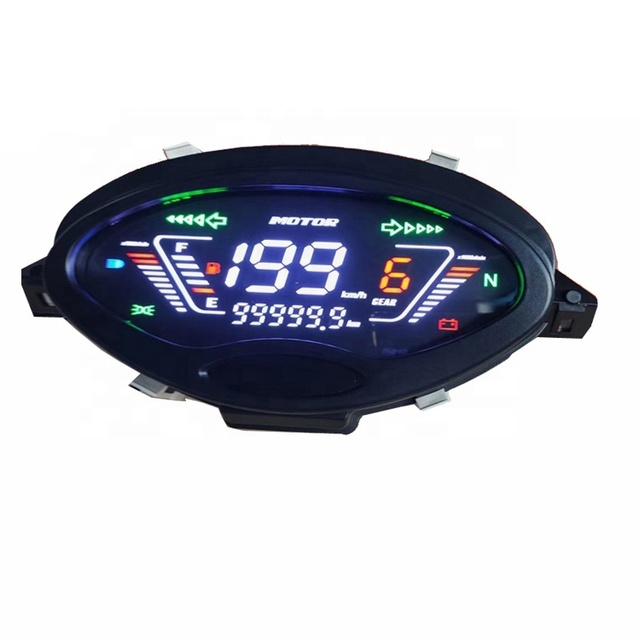 Motorcycle LCD Modified Meter for WAVE 125S CHARISMA 125X Motocross Digital Speedometer