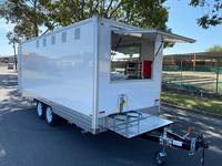 Remolque de Comida para Venta de Postres, Café, Hot Dogs, Helados, Totalmente Equipado, Tipo Food Truck/Taco Truck