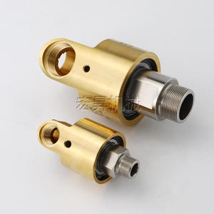 Junta Rotatoria de Latón de Doble Canal Serie 5557, Conexión Roscada 10A, Diámetro de 50mm, Para Aplicaciones Hidráulicas de Agua y Aceite - Product Image 2