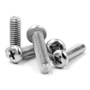 Tornillo de máquina de cabeza Phillips de acero inoxidable SUS 304 con doble arandela M4 M5 M6 4-40 6-32 8-32 - Product Image 3