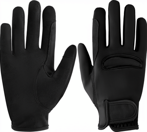 Wholesale Men's Winter Cycling <b>Gloves</b> Full Finger Windproof Anti-Slip Palm Waterproof <b>Fleece</b> <b>Lined</b> Drawstring - Product Image 1