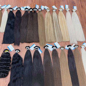 GRAND ORDRE: Gros Doux Top Qualité 100% Cheveux Vietnamiens Double Dessiné Pointe Plate Kératine Extensions de Cheveux Humains - Product Image 4