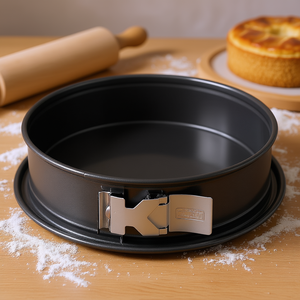 Inspiration Springform Pan 28cm Black 2 Piece <b>Set</b> With Tube Insert - Product Image 3