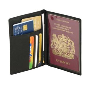 Minimaliste pu porte-carte passeport portefeuille voyage passeport couverture conception personnalisée couverture personnalisée sublimation couverture blancs passeport - Product Image 4