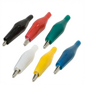 JIALUN-<span class=keywords><strong>Pince</strong></span> <span class=keywords><strong>crocodile</strong></span> de 27mm avec bottes souples isolées, <span class=keywords><strong>pince</strong></span> <span class=keywords><strong>crocodile</strong></span> pour tester la sonde et le mètre - Product Image 1