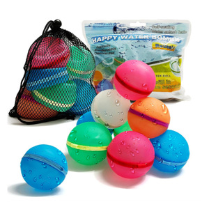 Summer Outdoor Beach Toy Kids Pool Party Splash <span class=keywords><strong>Polo</strong></span> Toy <span class=keywords><strong>Water</strong></span> Kids Toy Easy Quick Fill Rechargeable Reusable <span class=keywords><strong>Water</strong></span> Balloon - Product Image 1