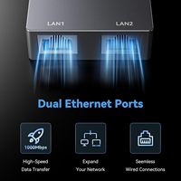 Adaptateur Ethernet pour Starlink Gen2, adaptateur réseau USB Gigabit double port RJ45, adaptateur d'extension
