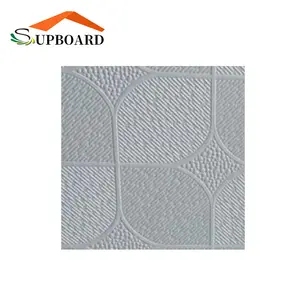 PVC Laminated Gypsum Ceiling White Color