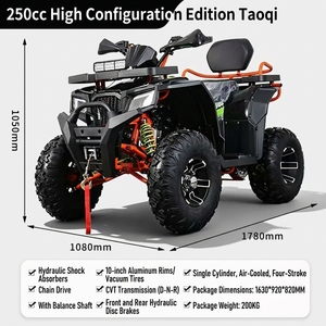 <span class=keywords><strong>Quad</strong></span> 4x4 tout-terrain 125cc 200cc 400cc 500cc pour adultes, VTT, UTV, véhicule utilitaire agricole, moto tout-terrain pour parcs sportifs - Product Image 5