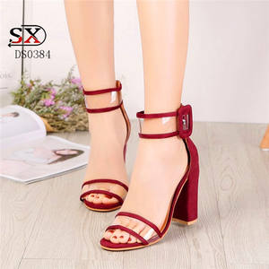 Nuovo arrivo fibbia Serpente cinghia di blocco tacco alto <span class=keywords><strong>suola</strong></span> <span class=keywords><strong>sandali</strong></span> delle donne - Product Image 3