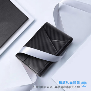 Men's Slim <b>Wallet</b> Black 4 Inch RFID Blocking Multi <b>Card</b> <b>Holder</b> Everyday Use - Product Image 4