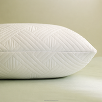 Oreiller long en mousse à mémoire de forme déchiquetée pour dormeurs latéraux, soutien ergonomique du cou, oreiller orthopédique pour lit, logo personnalisé, hôtel
