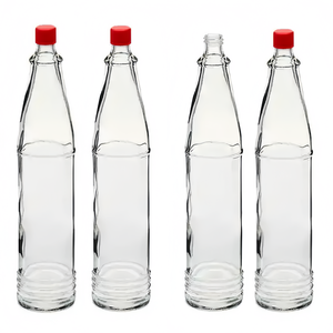 Günstige Klare Glasflasche für <span class=keywords><strong>Tabasco</strong></span> 5oz 150ml Hot Sauce Woozy Glasflasche mit Kunststoffverschluss - Product Image 2