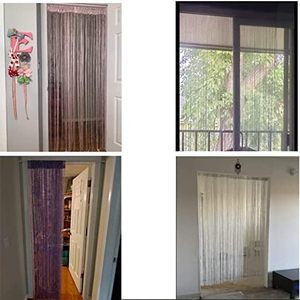 Ngọt Ngào Nhà Cửa Chuỗi Rèm 100x200cm Tường Bảng Điều Chỉnh Fringe Cửa Sổ Phòng Mù Divider Tua Màn Hình Cho Đảng Trang Chủ Trang Trí - Product Image 6