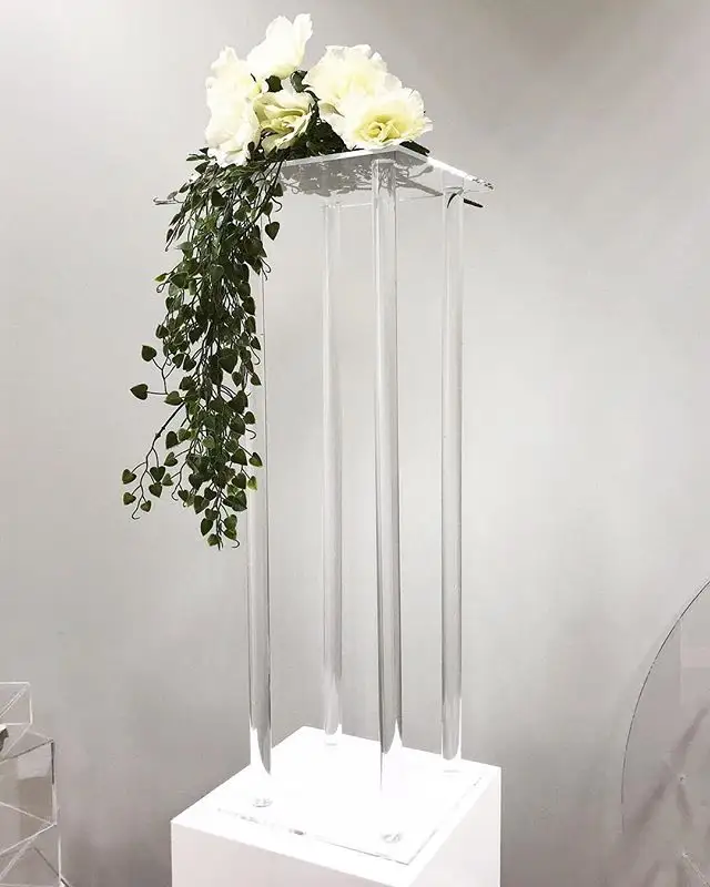 Specchio acrilico palla centrotavola tavola di nozze decorazione centrale