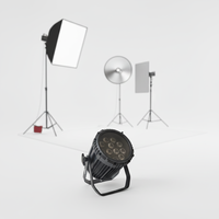 STSLITE - Projecteur de scène LED professionnel mince RGBW 4-en-1, 12 pièces, contrôle DMX512/activation sonore, indice de protection IP33, pour clubs et mariages