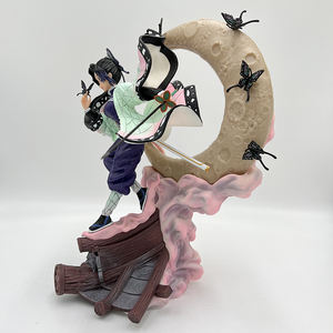 <span class=keywords><strong>Figurine</strong></span> de dessin animé Demon Slayer, <span class=keywords><strong>Kochou</strong></span> <span class=keywords><strong>Shinobu</strong></span>, avec lumière LED, Kimetsu no Yaiba, jouet poupée, 28cm - Product Image 2