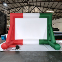 Écran de projection de cinéma portable pliable pour le camping en plein air, grand écran hermétique