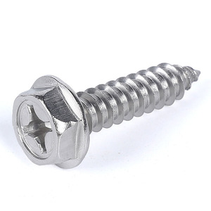Tornillos Autorroscantes de Acero Inoxidable con Cabeza Hexagonal Métrica, Tipo Cruz Cóncava, para Madera, Clase <span class=keywords><strong>4</strong></span>, 50mm 100mm 150mm 200mm, Venta al Por Mayor - Product Image 3