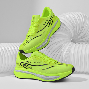 Chaussures de course professionnelles <span class=keywords><strong>pour</strong></span> marathon avec plaque en carbone <span class=keywords><strong>pour</strong></span> hommes ou femmes, baskets de course respirantes en mesh - Product Image 3