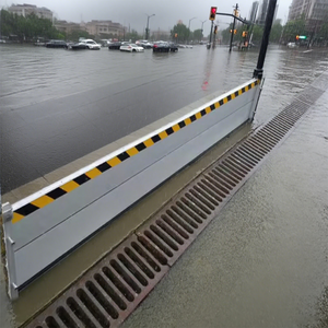 Ventes directes d'usine de barrières de contrôle des inondations détachables en aluminium métallique simple et DAMS de contrôle des inondations - Product Image 5