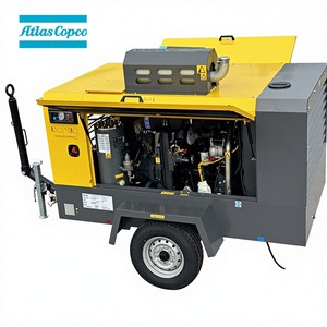 เครื่องอัดอากาศดีเซลแบบเคลื่อนที่ Atlas Copco XAVS450 5 บาร์ 7-8 บาร์ 450cfm 18 ลบ.ม./นาที สำหรับงานเหมืองและก่อสร้าง - Product Image 1
