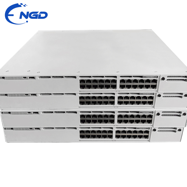 Original Used Catalyst 9300 Switch 24x1G Managed PoE Network Switch with Modular Uplink C9300-24P-A