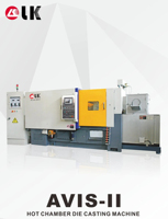 Machine de moulage sous pression automatique à chambre chaude Lk CLASSIC-V de haute qualité, force de serrage de 880 kN, pour la fabrication de pièces en zinc